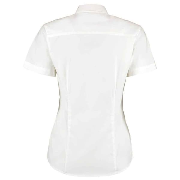 Kustom Kit Womens/Ladies Premium Oxford Tailored Short-Sleeved Shirt