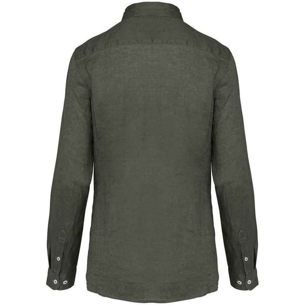 Native Spirit Womens/Ladies Linen Long-Sleeved Shirt