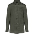 Miniatyrbilde 1 av 4: Native Spirit Womens/Ladies Linen Long-Sleeved Shirt