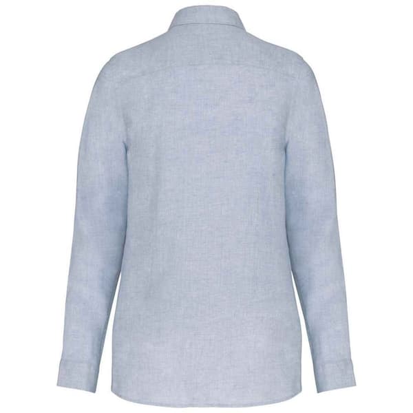 Native Spirit Womens/Ladies Linen Long-Sleeved Shirt