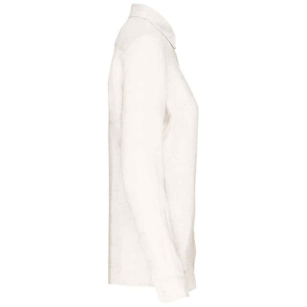 Native Spirit Womens/Ladies Linen Long-Sleeved Shirt