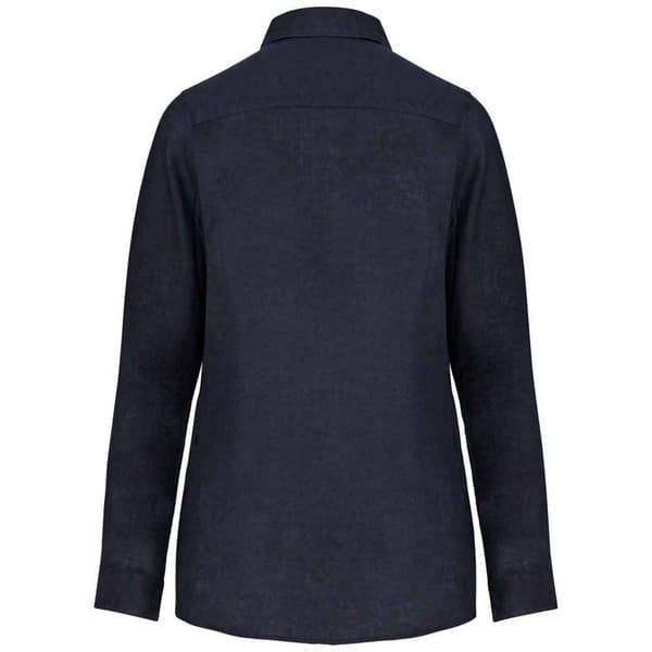 Native Spirit Womens/Ladies Linen Long-Sleeved Shirt