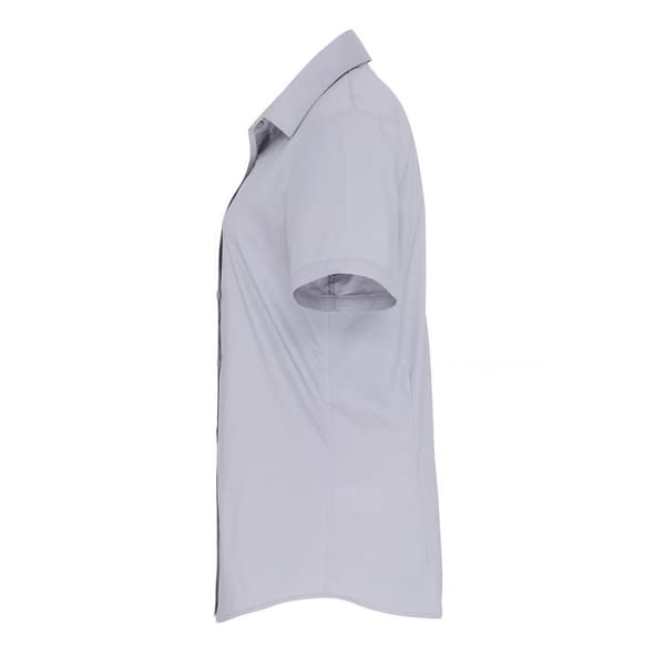 Premier Womens/Ladies Stretch Short-Sleeved Formal Shirt
