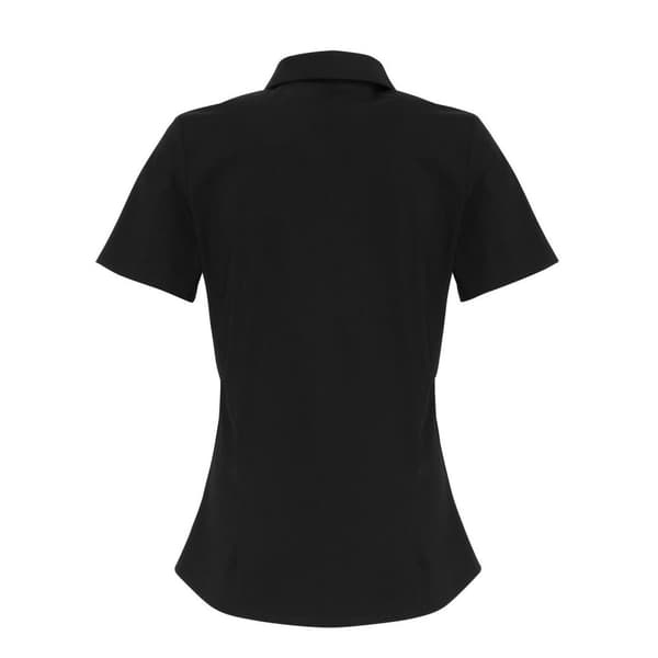 Premier Womens/Ladies Stretch Short-Sleeved Formal Shirt