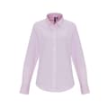 Miniatyrbilde 1 av 2: Premier Womens/Ladies Striped Oxford Long-Sleeved Formal Shirt
