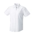 Miniatyrbilde 3 av 3: Russell Collection Womens/Ladies Oxford Tailored Short-Sleeved Shirt