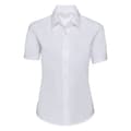 Miniatyrbilde 1 av 3: Russell Collection Womens/Ladies Oxford Tailored Short-Sleeved Shirt