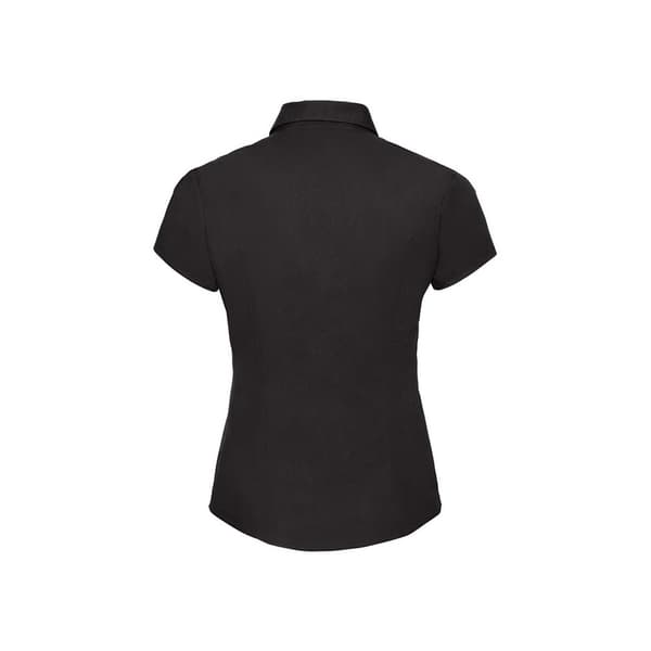 Russell Collection Womens/Ladies Easy-Care Fitted Short-Sleeved Shirt