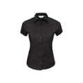 Miniatyrbilde 1 av 3: Russell Collection Womens/Ladies Easy-Care Fitted Short-Sleeved Shirt