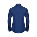 Miniatyrbillede 2 af 3: Russell Collection Womens/Ladies Oxford Long-Sleeved Shirt