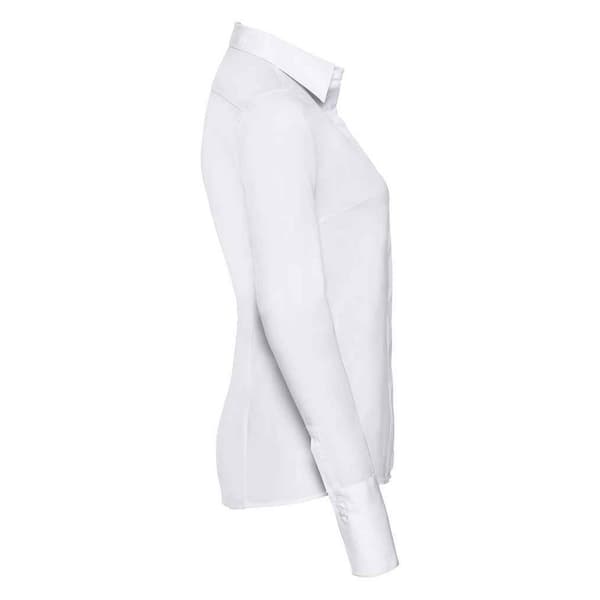 Russell Collection Dam/kvinnor Ultimate Stretch Formell Skjorta