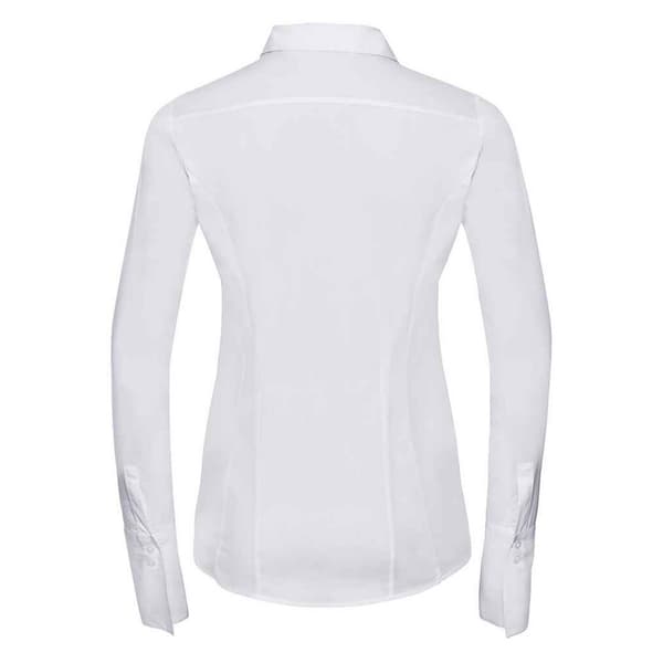 Russell Collection Dam/kvinnor Ultimate Stretch Formell Skjorta
