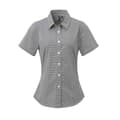 Miniatyrbillede 1 af 3: Premier Womens/Ladies Gingham Short-Sleeved Shirt