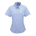 Miniatyrbillede 1 af 3: Premier Womens/Ladies Gingham Short-Sleeved Shirt