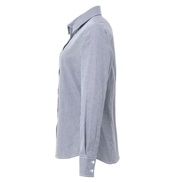 Premier Womens/Ladies Gingham Long-Sleeved Shirt