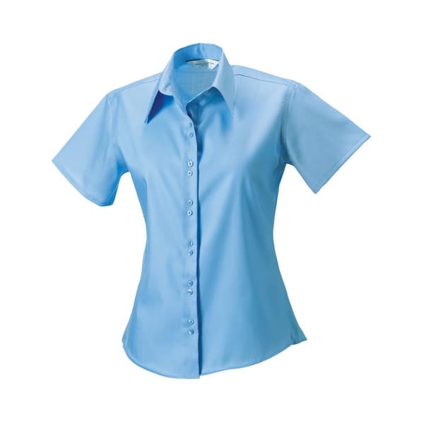 Russell Collection Womens/Ladies Ultimate Short-Sleeved Shirt