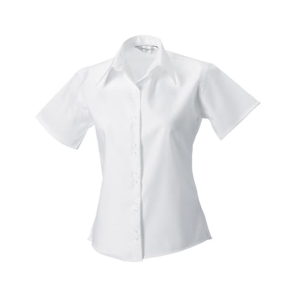 Russell Collection Womens/Ladies Ultimate Short-Sleeved Shirt