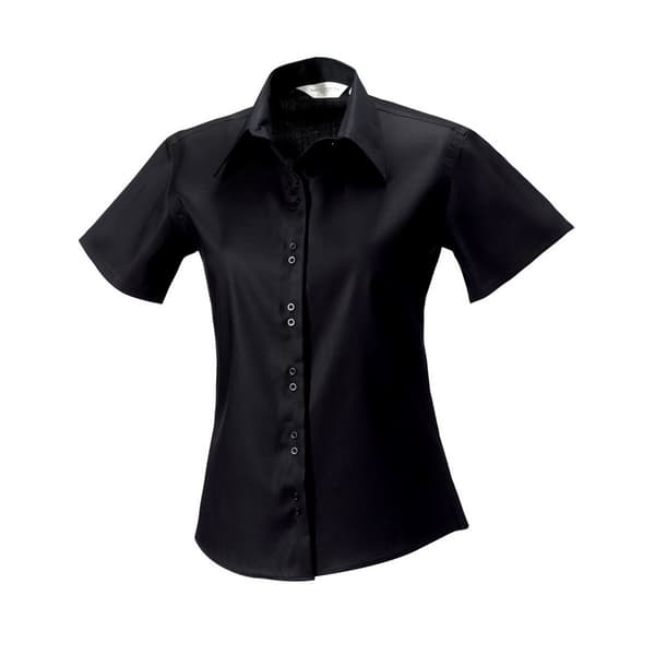 Russell Collection Womens/Ladies Ultimate Short-Sleeved Shirt
