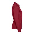 Miniatyrbilde 3 av 3: Russell Collection Womens/Ladies Poplin Easy-Care Long-Sleeved Shirt