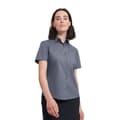 Miniatyrbilde 3 av 3: Russell Collection Womens/Ladies Poplin Easy-Care Short-Sleeved Shirt