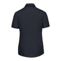 Miniatyrbilde 2 av 3: Russell Collection Womens/Ladies Poplin Easy-Care Short-Sleeved Shirt