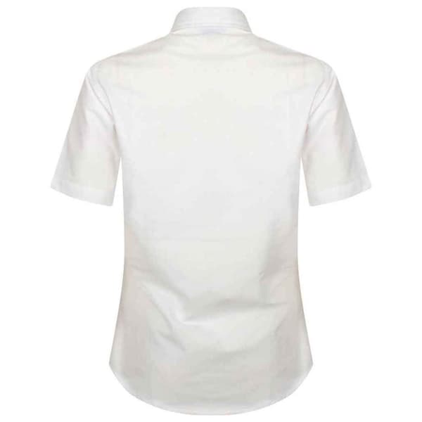 Henbury Womens/Ladies Oxford Short-Sleeved Formal Shirt