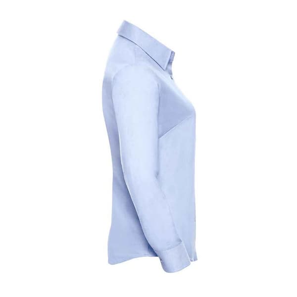Russell Womens/Ladies Oxford Easy-Care Long-Sleeved Shirt