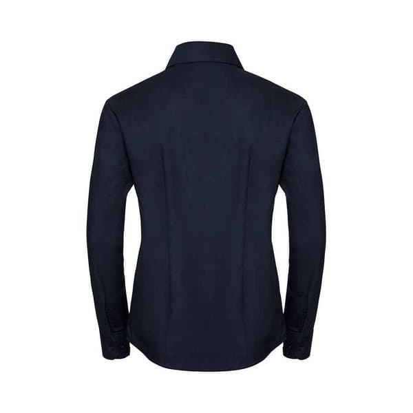 Russell Womens/Ladies Oxford Easy-Care Long-Sleeved Shirt