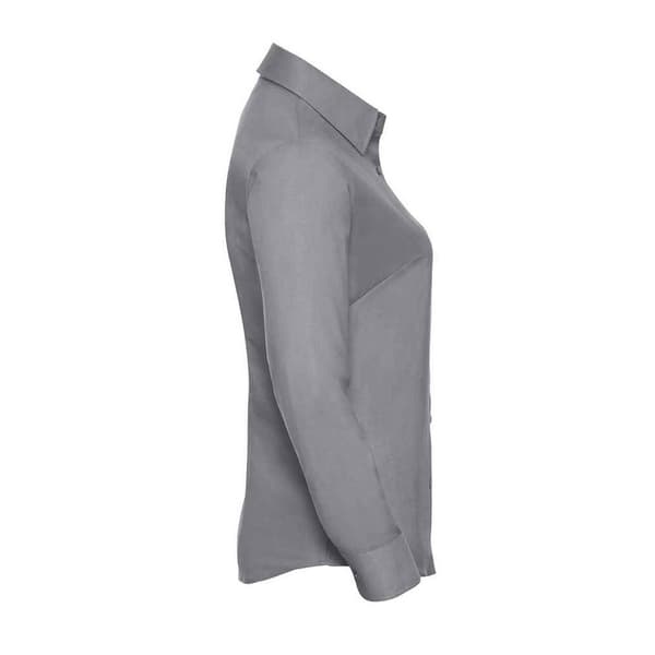 Russell Womens/Ladies Oxford Easy-Care Long-Sleeved Shirt