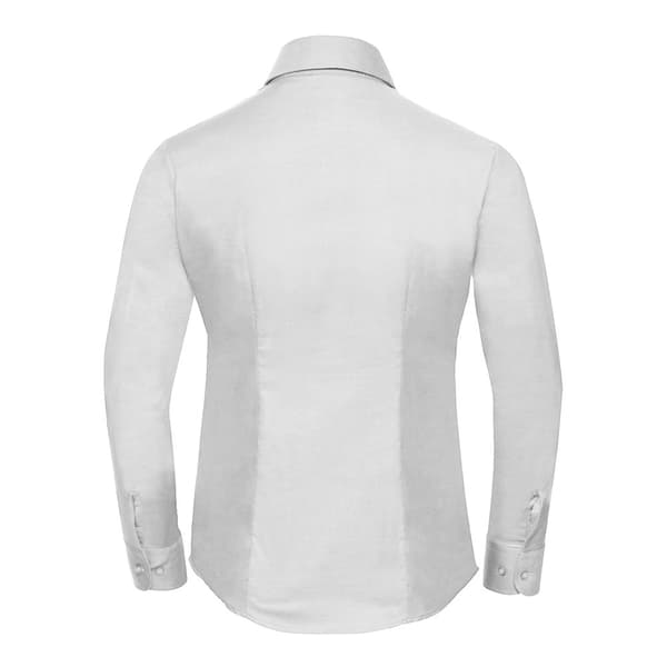 Russell Womens/Ladies Oxford Easy-Care Long-Sleeved Shirt