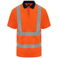 Miniatyrbillede 1 af 2: PRO RTX Unisex Adult High Visibility Birdseye Polo Shirt
