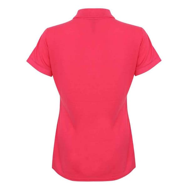 Henbury Womens/Ladies Cotton Pique Modern Polo Shirt