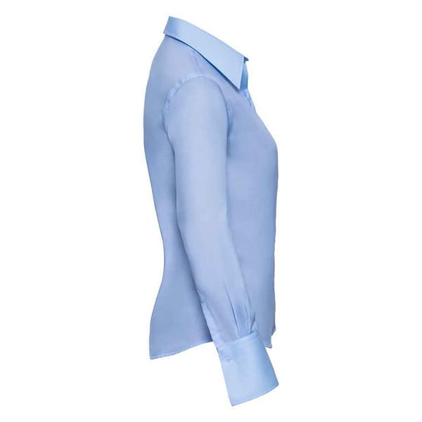 Russell Collection Womens/Ladies Ultimate Non-Iron Long-Sleeved Shirt