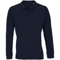 Miniatyrbillede 1 af 3: SOLS Unisex Adult Planet Piqué Long-Sleeved Polo Shirt