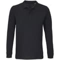 Miniatyrbillede 1 af 3: SOLS Unisex Adult Planet Piqué Long-Sleeved Polo Shirt