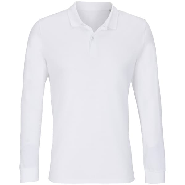SOLS Unisex Adult Planet Piqué Long-Sleeved Polo Shirt