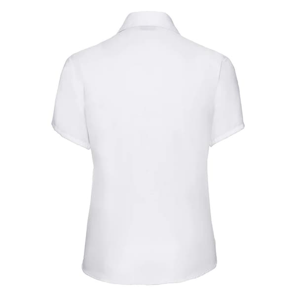 Russell Collection Womens/Ladies Ultimate Non-Iron Short-Sleeved Shirt