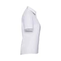 Miniatyrbilde 3 av 3: Russell Collection Womens/Ladies Poplin Easy-Care Short-Sleeved Shirt