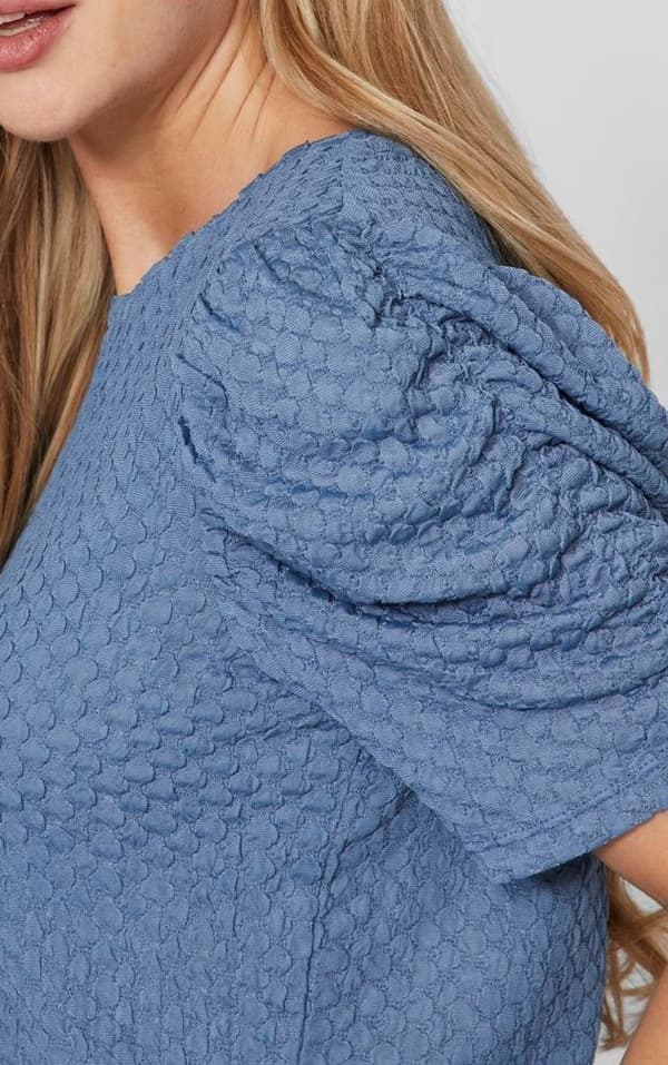 Vila - Vianine SS Puff Sleeve Top