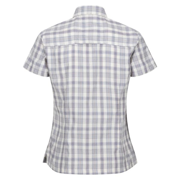 Regatta Womens/Ladies Mindano VIII Checked Short-Sleeved Shirt