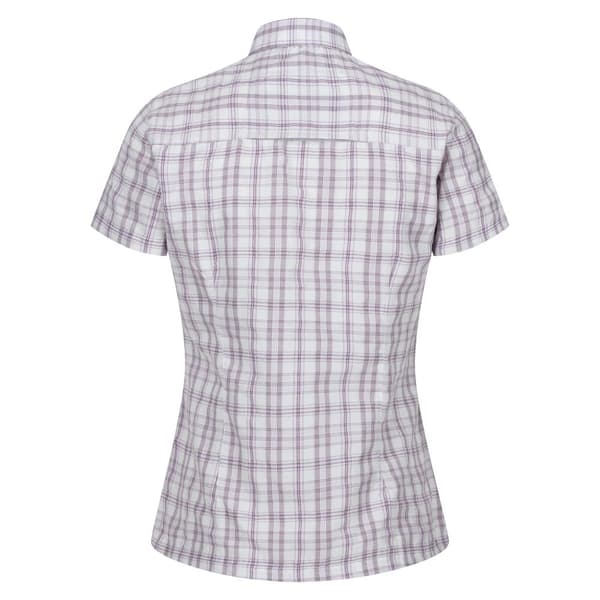 Regatta Womens/Ladies Mindano VIII Checked Short-Sleeved Shirt