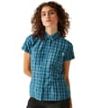Miniatyrbilde 4 av 4: Regatta Womens/Ladies Mindano VIII Checked Short-Sleeved Shirt