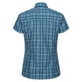 Miniatyrbilde 2 av 4: Regatta Womens/Ladies Mindano VIII Checked Short-Sleeved Shirt