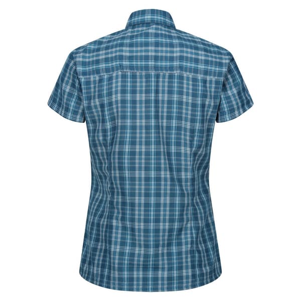Regatta Womens/Ladies Mindano VIII Checked Short-Sleeved Shirt