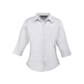 Miniatyrbillede 1 af 2: Premier Womens/Ladies Poplin 3/4 Sleeve Shirt