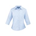Miniatyrbillede 1 af 2: Premier Womens/Ladies Poplin 3/4 Sleeve Shirt