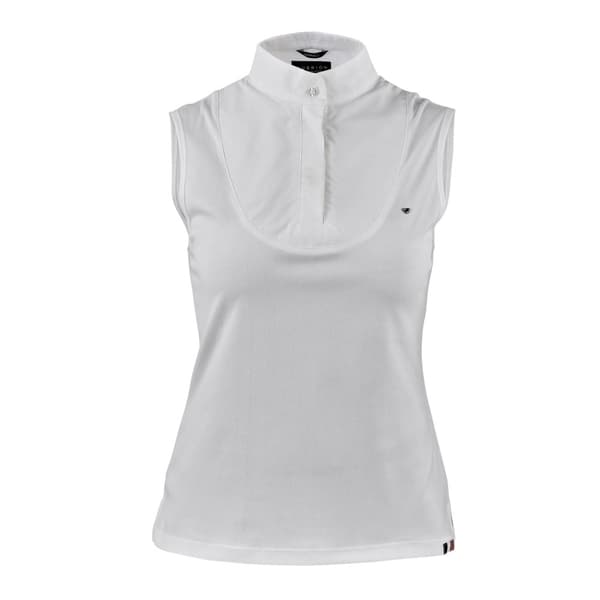 Aubrion Womens/Ladies Sleeveless Stock Shirt White 12 UK