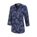 Miniatyrbillede 2 af 2: Mountain Warehouse Womens/Ladies Petra Floral 3/4 Sleeve Shirt