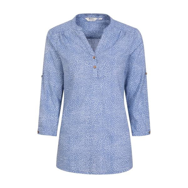 Mountain Warehouse Womens/Ladies Petra All-Over Print 3/4 Sleeve Shirt