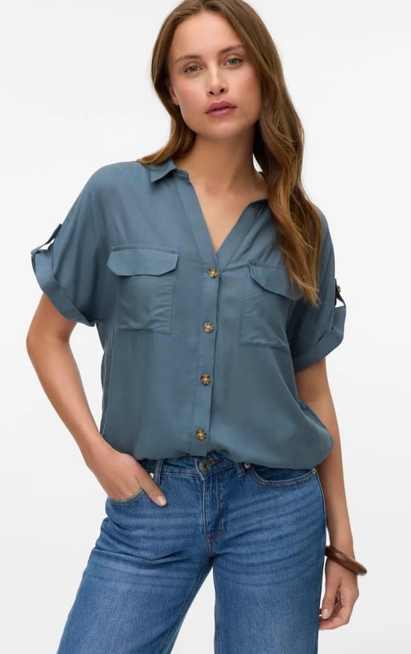 Vero Moda - vmBumpy SS Shirt